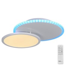 Leuchten Direkt 11662-16 - Dimbare LED RGB Plafond Lamp ARENDA LED/21W/230V + AB