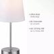 Leuchten Direkt 11680-16 - Tafellamp HEINRICH 1xE14/40W/230V wit
