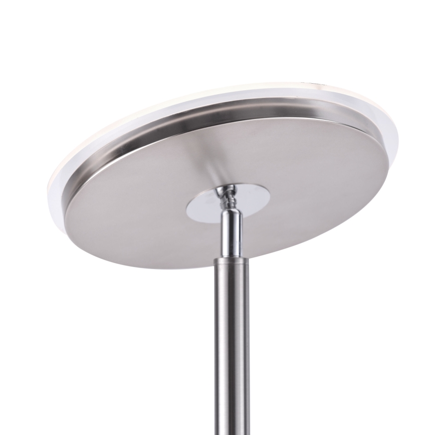 Leuchten Direkt 11709-55 - LED dimbare vloerlamp HANS LED/22W/230V + LED/4W