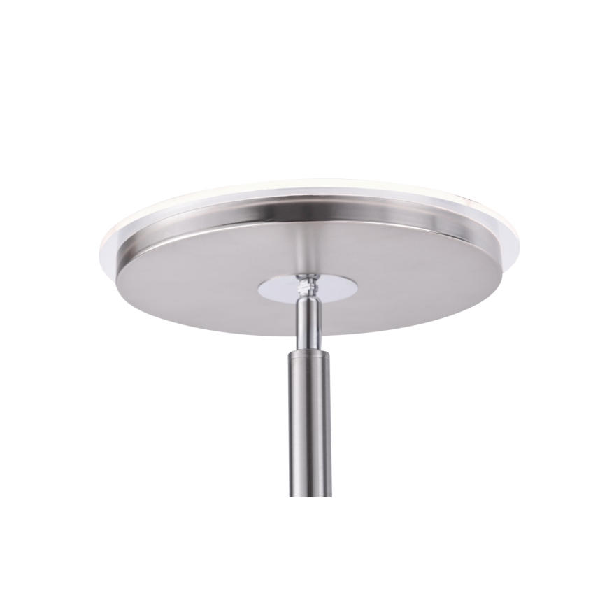 Leuchten Direkt 11709-55 - LED dimbare vloerlamp HANS LED/22W/230V + LED/4W