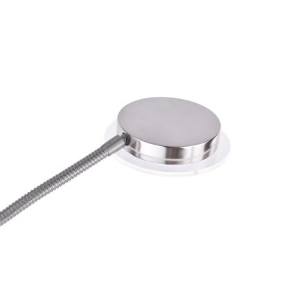 Leuchten Direkt 11709-55 - LED dimbare vloerlamp HANS LED/22W/230V + LED/4W