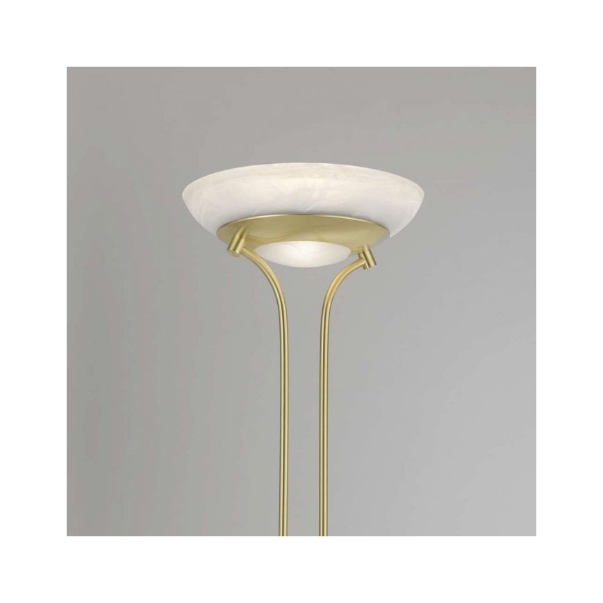 Leuchten Direkt 11730-60 - LED dimbare vloerlamp ZAHARA LED/16W/230V + LED/5W