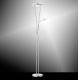 Leuchten Direkt 11778-55 - Dimbare en Staande LED Lamp HELIA LED/16,8W/230V + 2xLED/3,8W