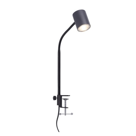 Leuchten Direkt 11940-13 - LED Tafel Lamp met Clip TARIK 1xGU10/5W/230V