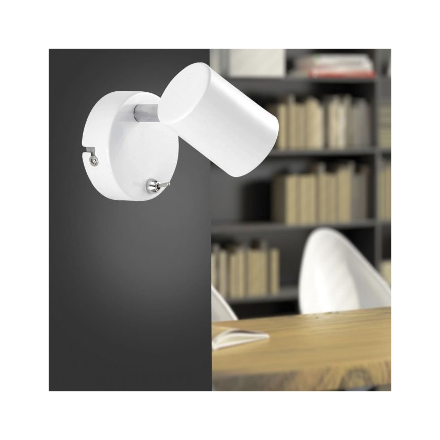 Leuchten Direkt 11941-16 - LED Wand Spot TARIK 1xGU10/5W/230V wit