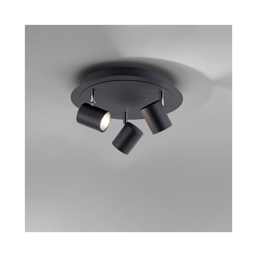 Leuchten Direkt 11943-13 - LED Spot TARIK 3xGU10/5W/230V antraciet