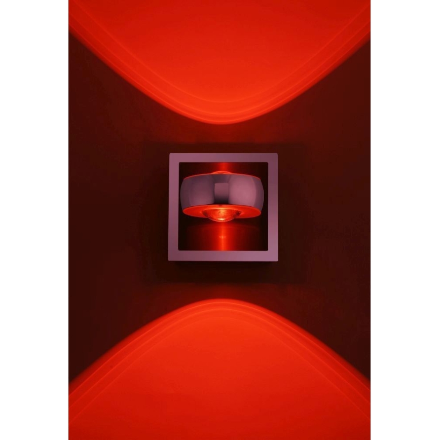 Leuchten Direkt 12471-55 - Dimbare LED RGBW Wand Spot OPTI LED/6W/230V 2700-5000K + afstandsbediening