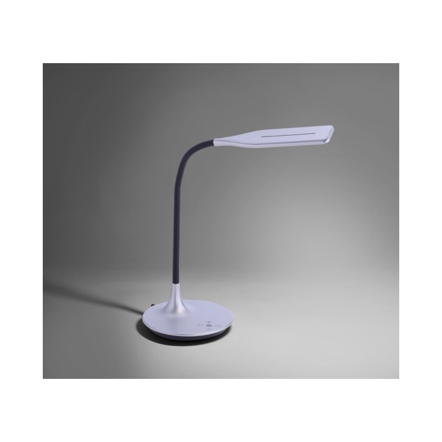 Leuchten Direkt 13061-21 - Dimbare LED Tafel Lamp met Touch Aansturing RAFAEL LED/5W/230V 2700-6000K zilver