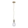 Leuchten Direkt 13570-60 - Hanglamp aan een koord DIY 1xE27/60W/230V messing