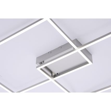 Leuchten Direkt 14017-55 - Dimbare LED Plafond Lamp  IVEN 2xLED/20W/230V + afstandsbediening