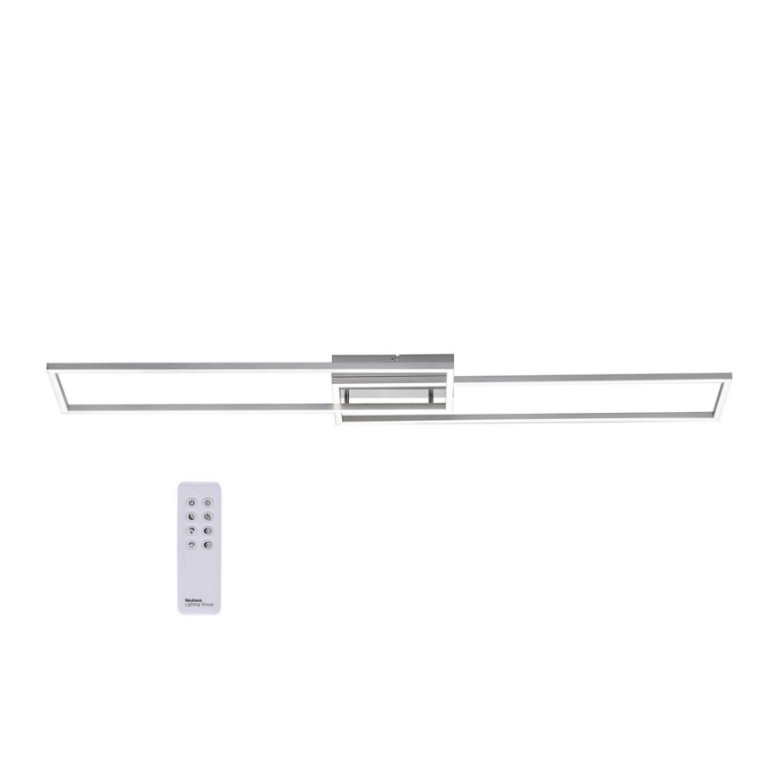 Leuchten Direkt 14019-55 - Dimbare LED Hanglamp IVEN 2xLED/20W/230V + afstandsbediening