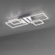 Leuchten Direkt 14030-55 - LED Hanglamp voor Oppervlak Montage IVEN 2xLED/12W/230V + 2xLED/5,5W