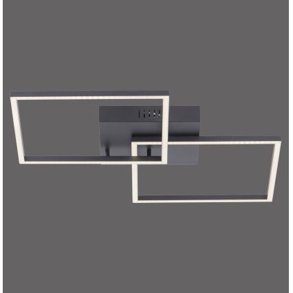 Leuchten Direkt 14141-18 - LED Dimlicht + afstandsbediening IVEN 2xLED/13,5W/230V + AB