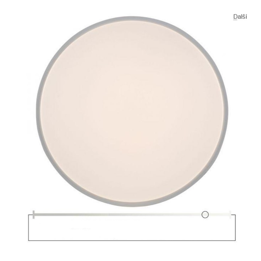 Leuchten Direkt 14208-16 - Dimbare LED Plafond Lamp COLIN LED/18W/230V