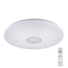 Leuchten Direkt 14228-16- Dimbare LED Plafond Lamp JONAS LED/40W/230V 3000-5000K + afstandsbediening