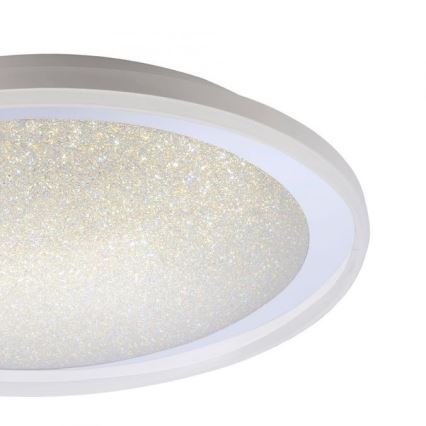 Leuchten Direkt 14336-17 - Dimbare LED Plafond Lamp MEDINA LED/40W/230V + afstandsbediening
