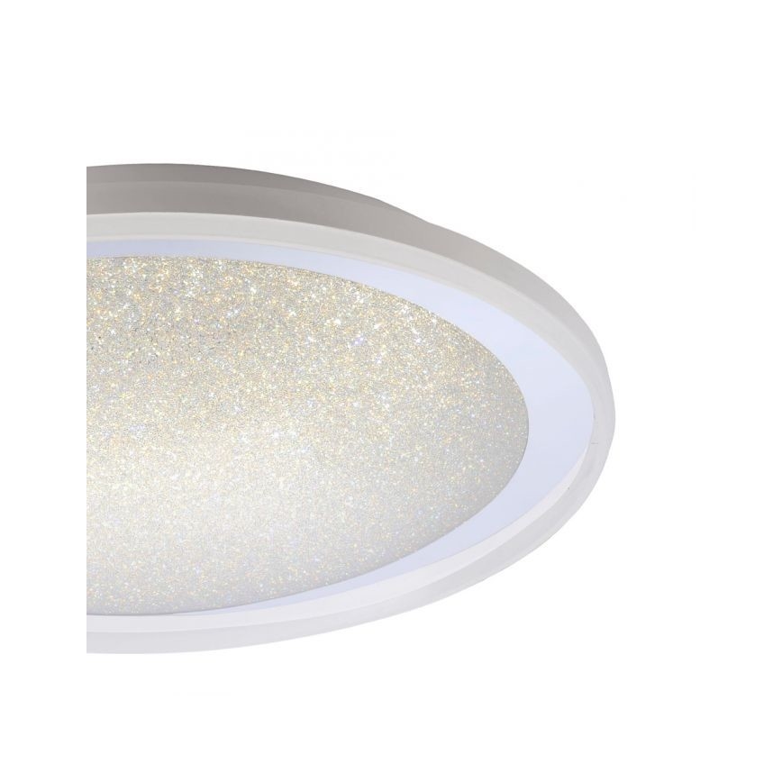 Leuchten Direkt 14336-17 - Dimbare LED Plafond Lamp MEDINA LED/40W/230V + afstandsbediening