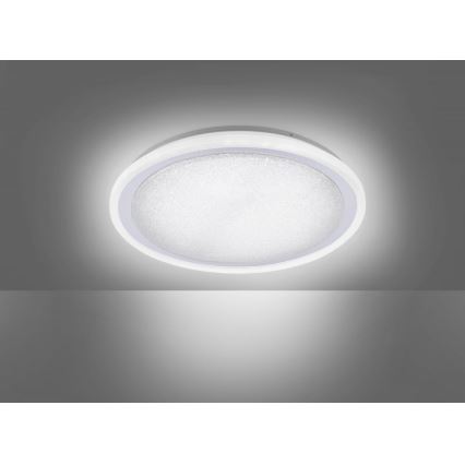 Leuchten Direkt 14336-17 - Dimbare LED Plafond Lamp MEDINA LED/40W/230V + afstandsbediening