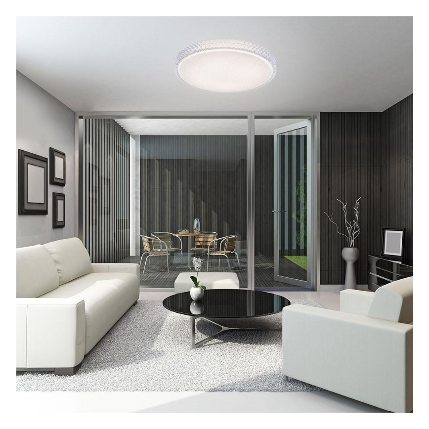 Leuchten Direkt 14372-00 - LED Plafond Lamp FRIDA LED/40W/230V 3000-5000K