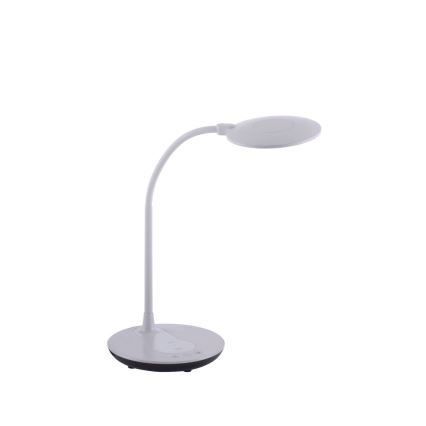 Leuchten Direkt 14416-18- Dimbare LED Tafel Lamp met Touch Aansturing en Draadloos Opladen ASTRID LED/5W/230V 3000/4000/5500K + USB