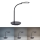 Leuchten Direkt 14416-18 - Dimbare LED Tafel Lamp met Touch Aansturing en Draadloos Opladen ASTRID LED/5W/230V 3000/4000/5500K + USB