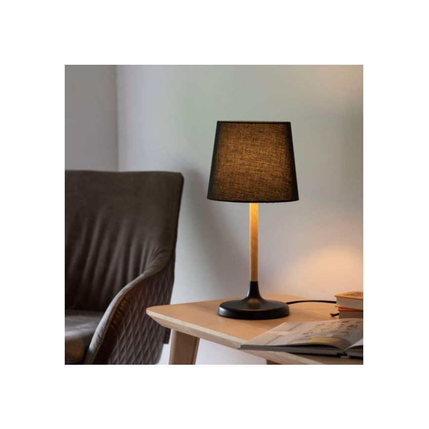 Leuchten Direkt 14423-18 - Tafel Lamp NIMA 1xE14/40W/230V zwart