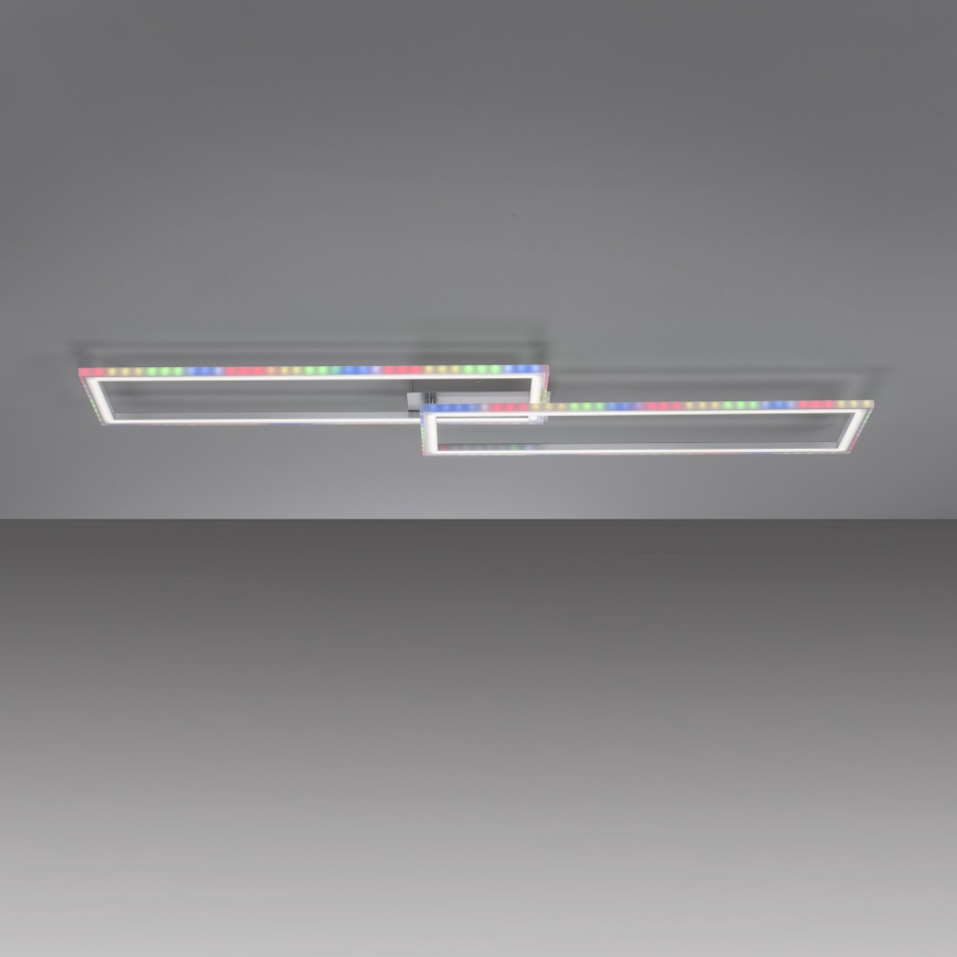 Leuchten Direkt 14635-55 - Dimbare LED RGB plafondlamp FELIX LED/34,5W/230V