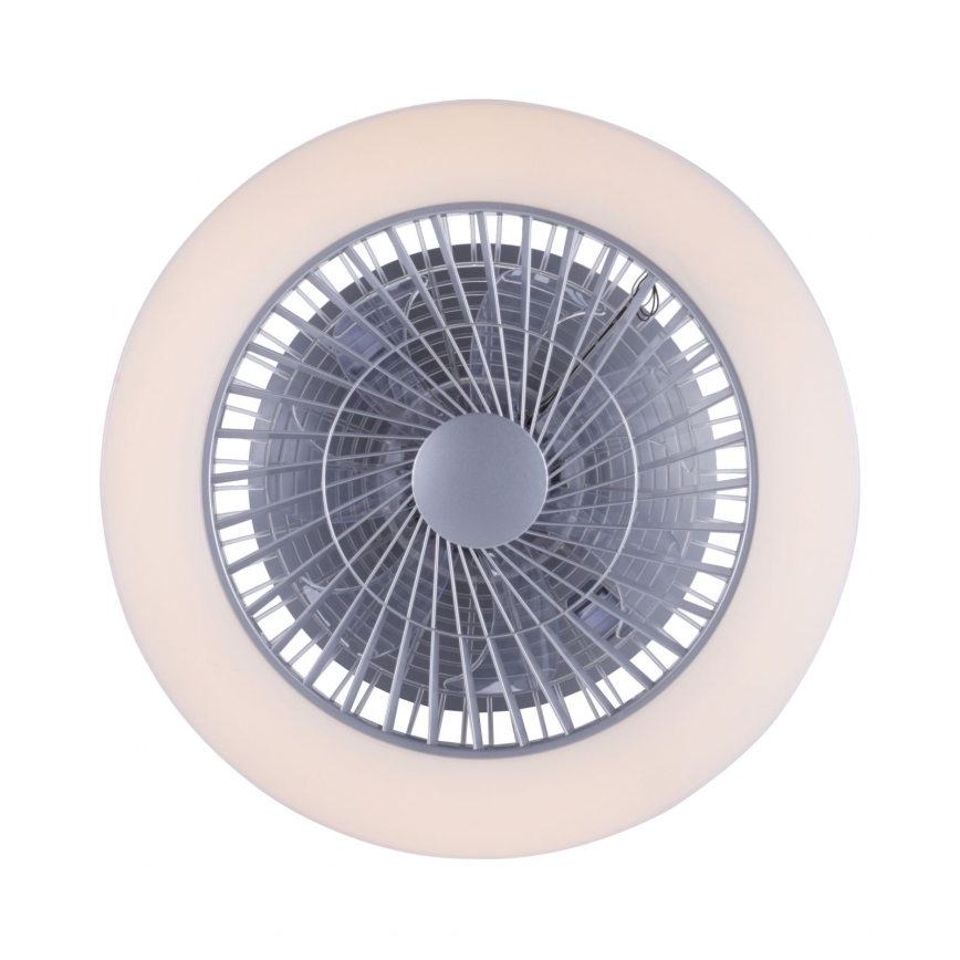 Leuchten Direkt 14645-55 - LED-verlichtingsarmatuur met ventilator LEONARD LED/27W/230V
