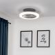 Leuchten Direkt 14645-55 - LED Lamp met Ventilator LEONARD LED/27W/230V
