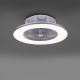 Leuchten Direkt 14646-55 - LED Dimbare plafondlamp met ventilator MICHAEL LED/29W/230V + afstandsbediening