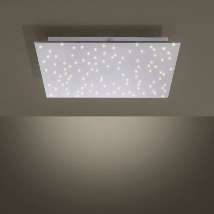 Leuchten Direkt 14671-55 - Dimbare LED Plafond Lamp SPARKLE LED/18W/230V 2700-5000K + afstandsbediening