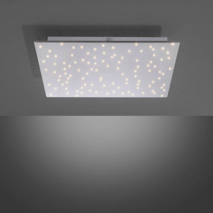 Leuchten Direkt 14671-55 - Dimbare LED Plafond Lamp SPARKLE LED/18W/230V 2700-5000K + afstandsbediening