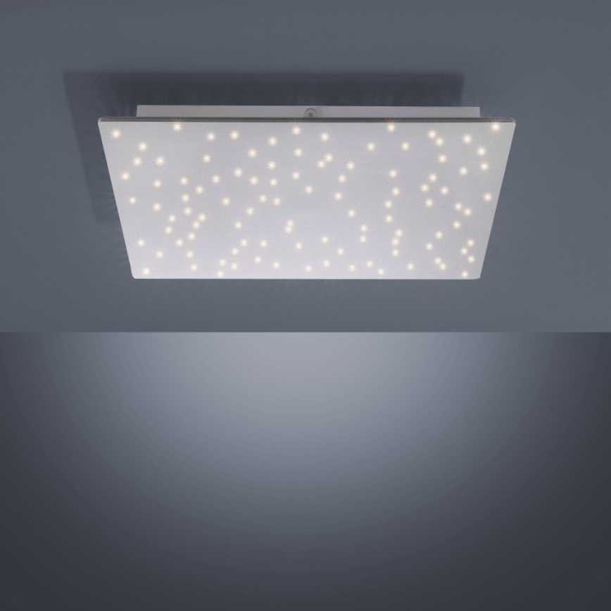 Leuchten Direkt 14671-55 - Dimbare LED Plafond Lamp SPARKLE LED/18W/230V 2700-5000K + afstandsbediening