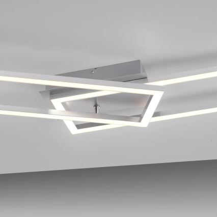 Leuchten Direkt 14691-55 - LED Dimbare plafondlamp IVEN 2xLED/18W/230V