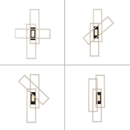 Leuchten Direkt 14693-18 - Dimbare LED Plafond Lamp ASMIN LED/48W/230V