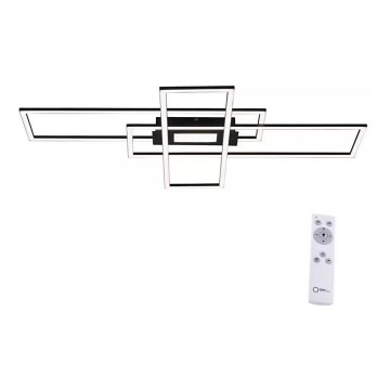 Leuchten Direkt 14693-18 - LED dimbare plafondlamp ASMIN LED/48W/230V + afstandsbediening