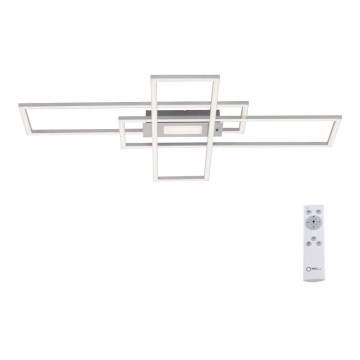 Leuchten Direkt 14693-55 - LED dimbare plafondlamp ASMIN LED/48W/230V + afstandsbediening