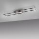 Leuchten Direkt 14696-18 - LED Dimbare opbouwplafondlamp ASMIN LED/45W/230V zwart