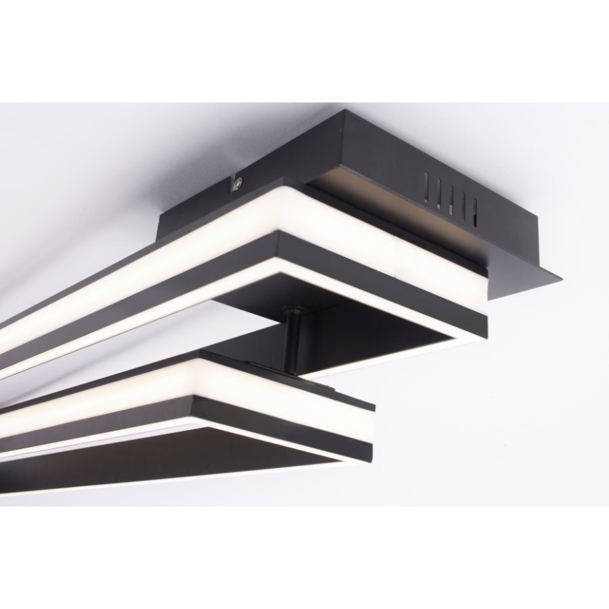 Leuchten Direkt 14701-18 - Dimbare LED Hanglamp voor Oppervlak Montage ELIS 2xLED/19W/230V + afstandsbediening