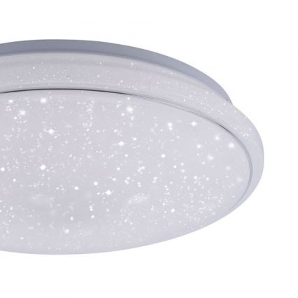 Leuchten Direkt 14743-16 - Dimbare LED RGB Plafond Lamp JUPI LED/28W/230V Tuya 2700-5000K + afstandsbediening