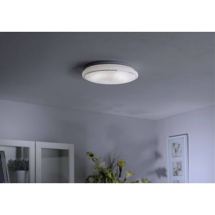 Leuchten Direkt 14744-16 - Dimbare LED RGB Plafond Lamp JUPI LOLASMART LED/32W/230V + afstandsbediening