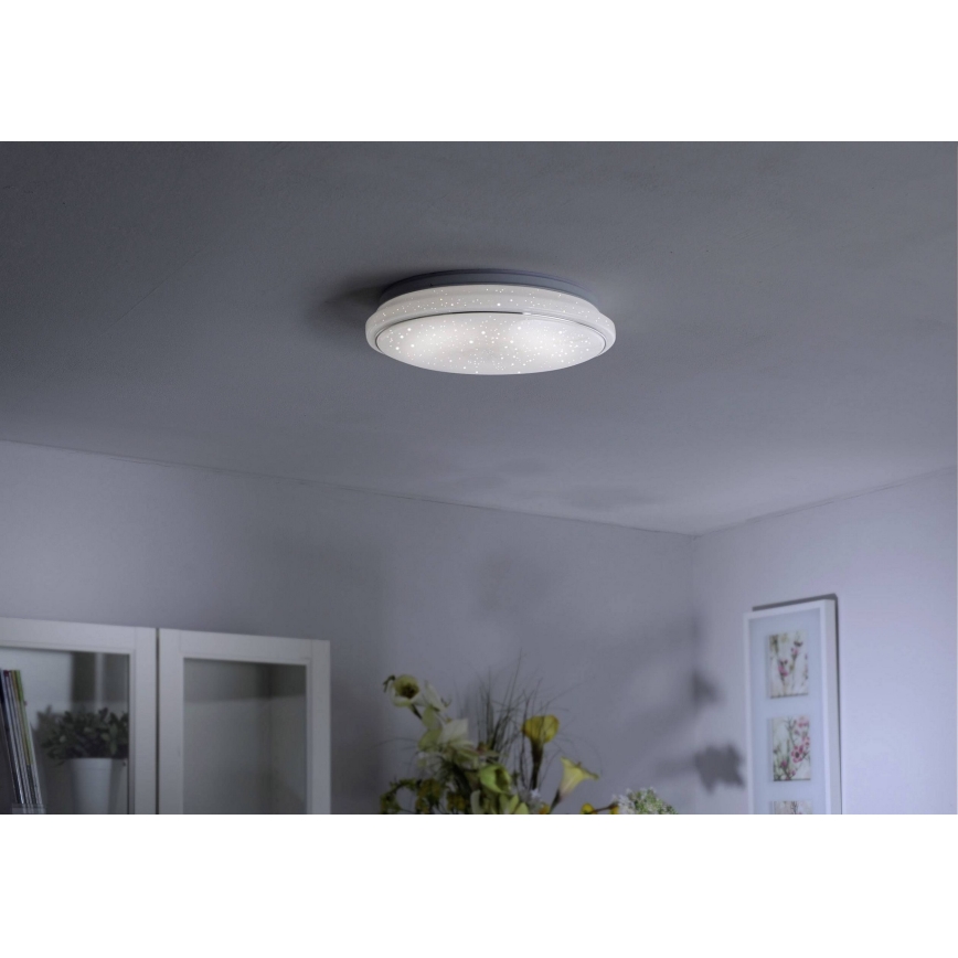 Leuchten Direkt 14744-16 - Dimbare LED RGB Plafond Lamp JUPI LOLASMART LED/32W/230V + afstandsbediening