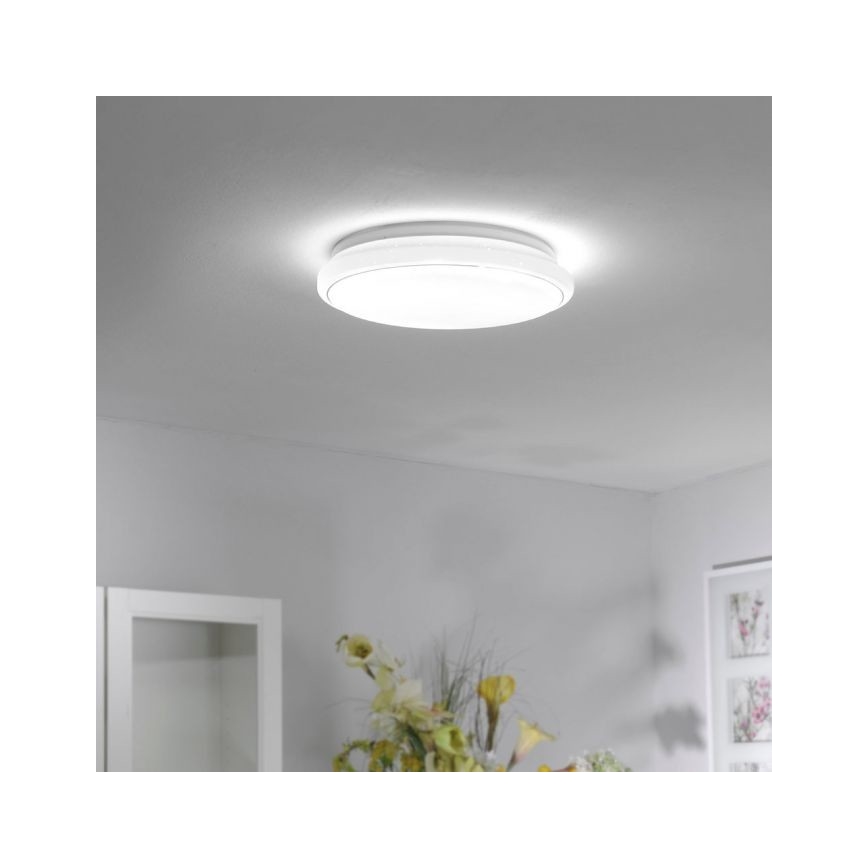 Leuchten Direkt 14744-16 - Dimbare LED RGB Plafond Lamp JUPI LOLASMART LED/32W/230V + afstandsbediening