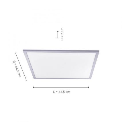 Leuchten Direkt 14752-21 - LED Plafond Lamp FLAT LED/17W/230V