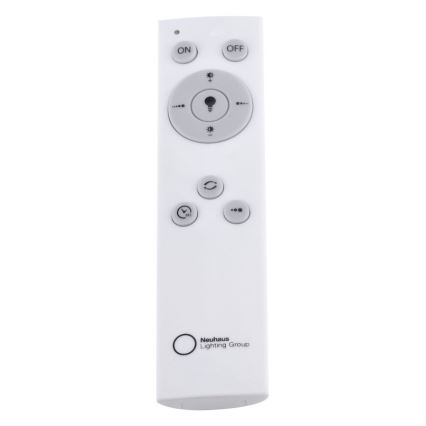 Leuchten Direkt 14755-18 - LED dimbare plafondlamp FLAT LED/28W/230V 2700-5000 + afstandsbediening