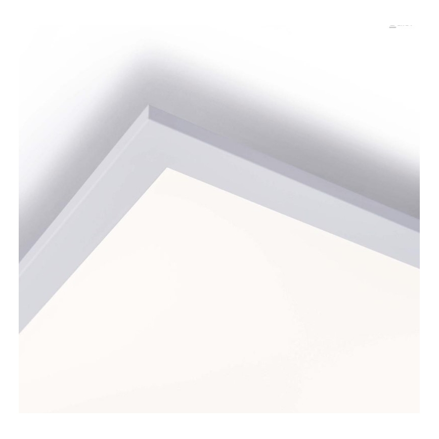 Leuchten Direkt 14757-21- Dimbaar LED Paneel voor Oppervlak Montage FLAT LED/36W/230V 2700-5000K zilver + afstandsbediening