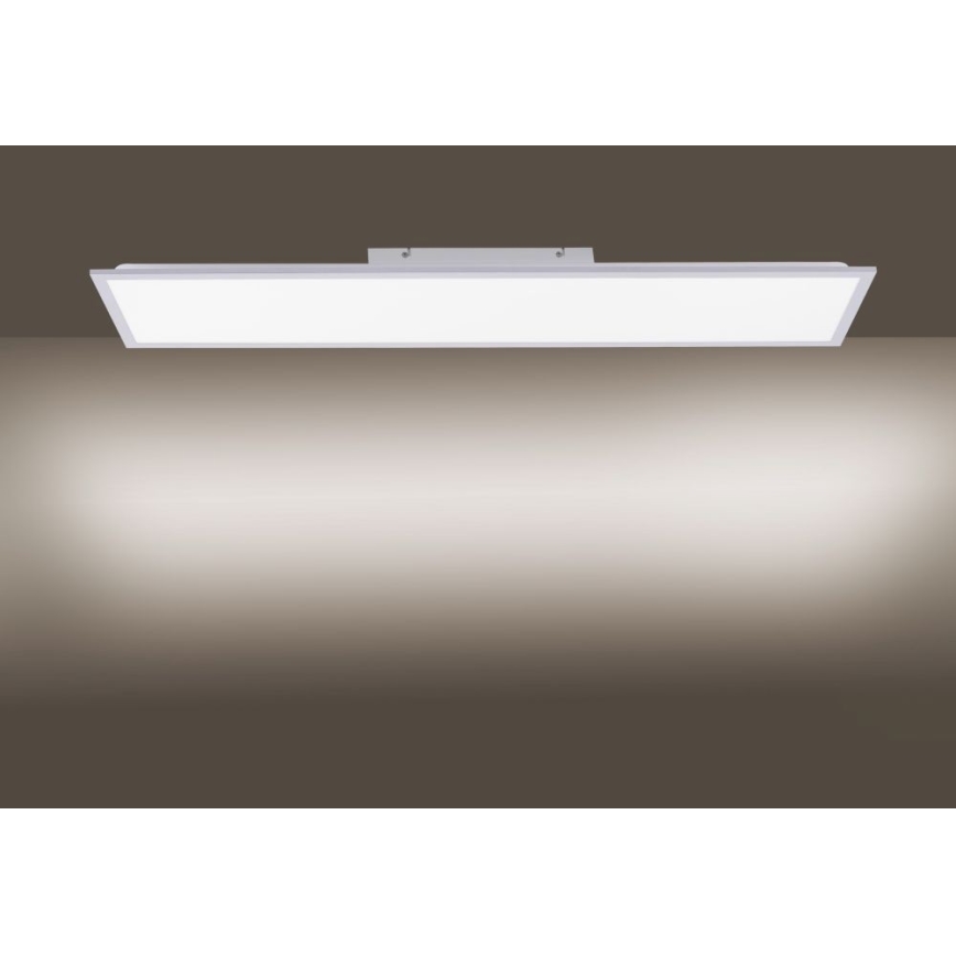 Leuchten Direkt 14757-21- Dimbaar LED Paneel voor Oppervlak Montage FLAT LED/36W/230V 2700-5000K zilver + afstandsbediening