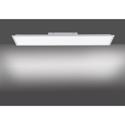 Leuchten Direkt 14757-21- Dimbaar LED Paneel voor Oppervlak Montage FLAT LED/36W/230V 2700-5000K zilver + afstandsbediening