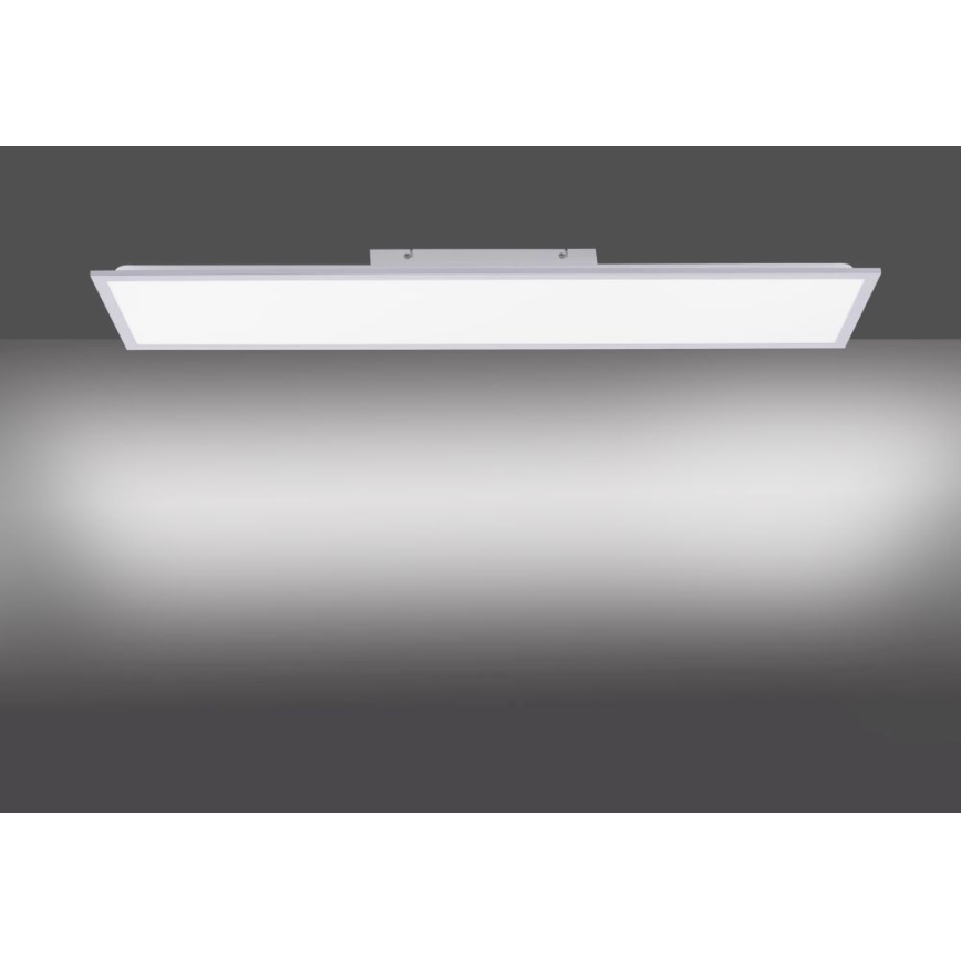 Leuchten Direkt 14757-21- Dimbaar LED Paneel voor Oppervlak Montage FLAT LED/36W/230V 2700-5000K zilver + afstandsbediening
