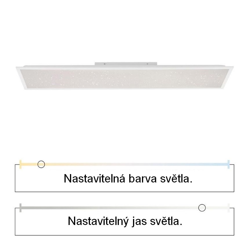 Leuchten Direkt 14762-16 - Dimbare LED Lamp STARRYFLAT LED/36W/230V + AB